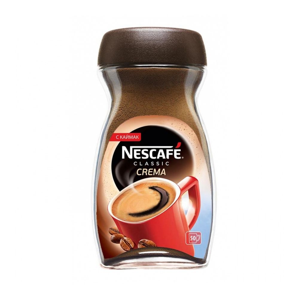 Кафе Nescafe CLASSIC CREMA, разтворимо, буркан, 100 г