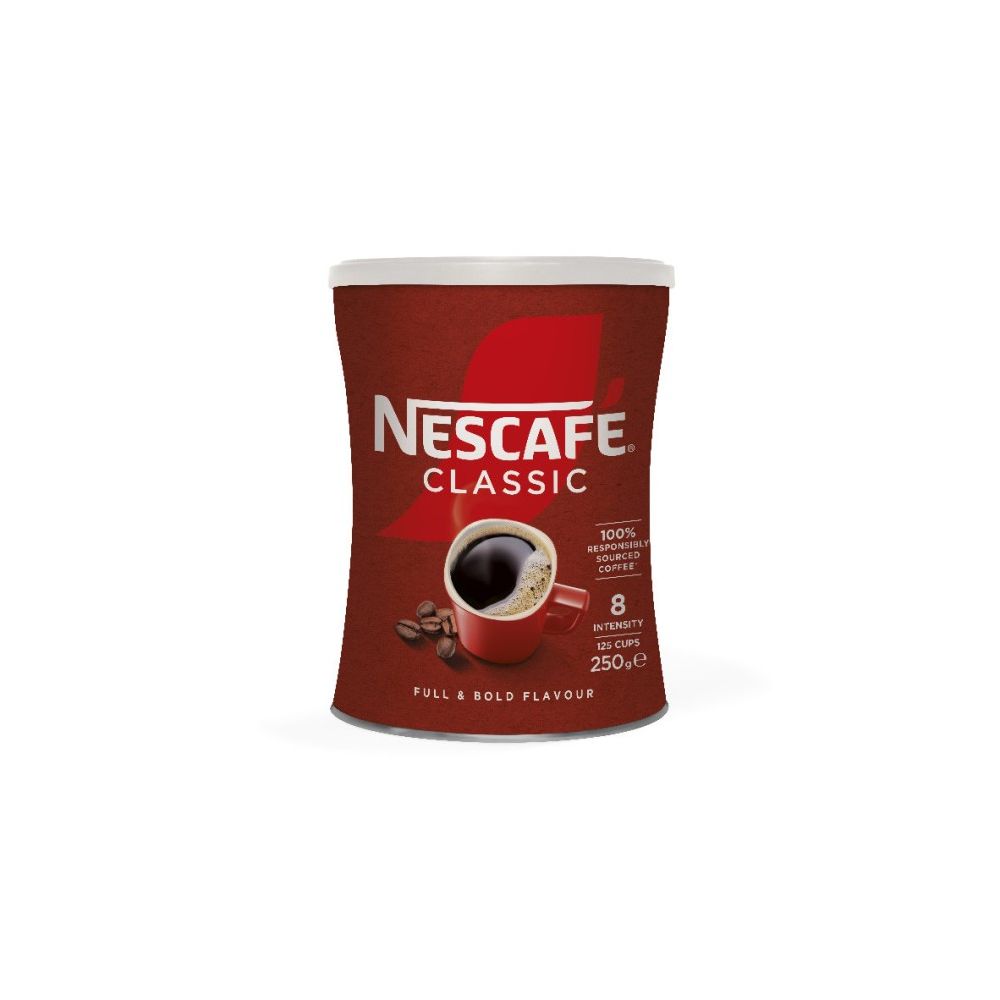 Кафе Nescafe Classic, разтворимо, метална кутия 250 г