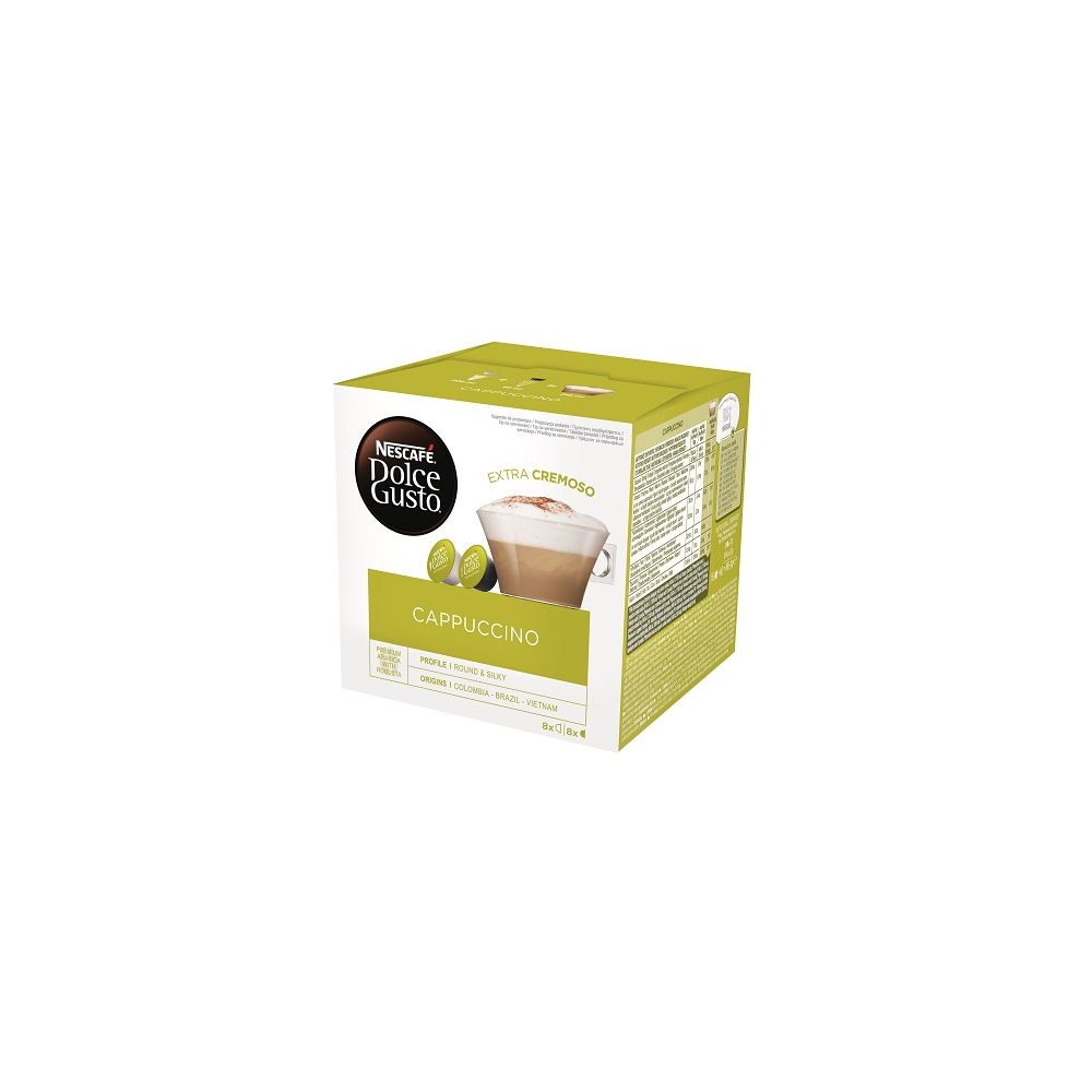 Кафе Nescafe Dolce Gusto CAPPUCCINO, капсули, 8 напитки, кутия 16 бр.