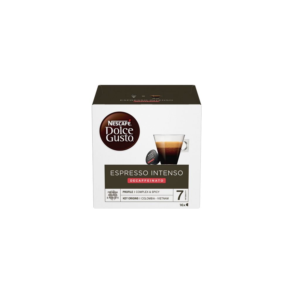 Кафе Nescafe Dolce Gusto Decaffeinato, капсули, безкофеиново, кутия 16 бр. Кафе Nescafe Dolce Gusto Decaffeinato, капсули, безкофеиново, кутия 16 бр.