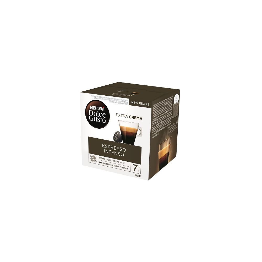 Кафе Nescafe Dolce Gusto Espresso Intens, капсули, кутия 16 бр.