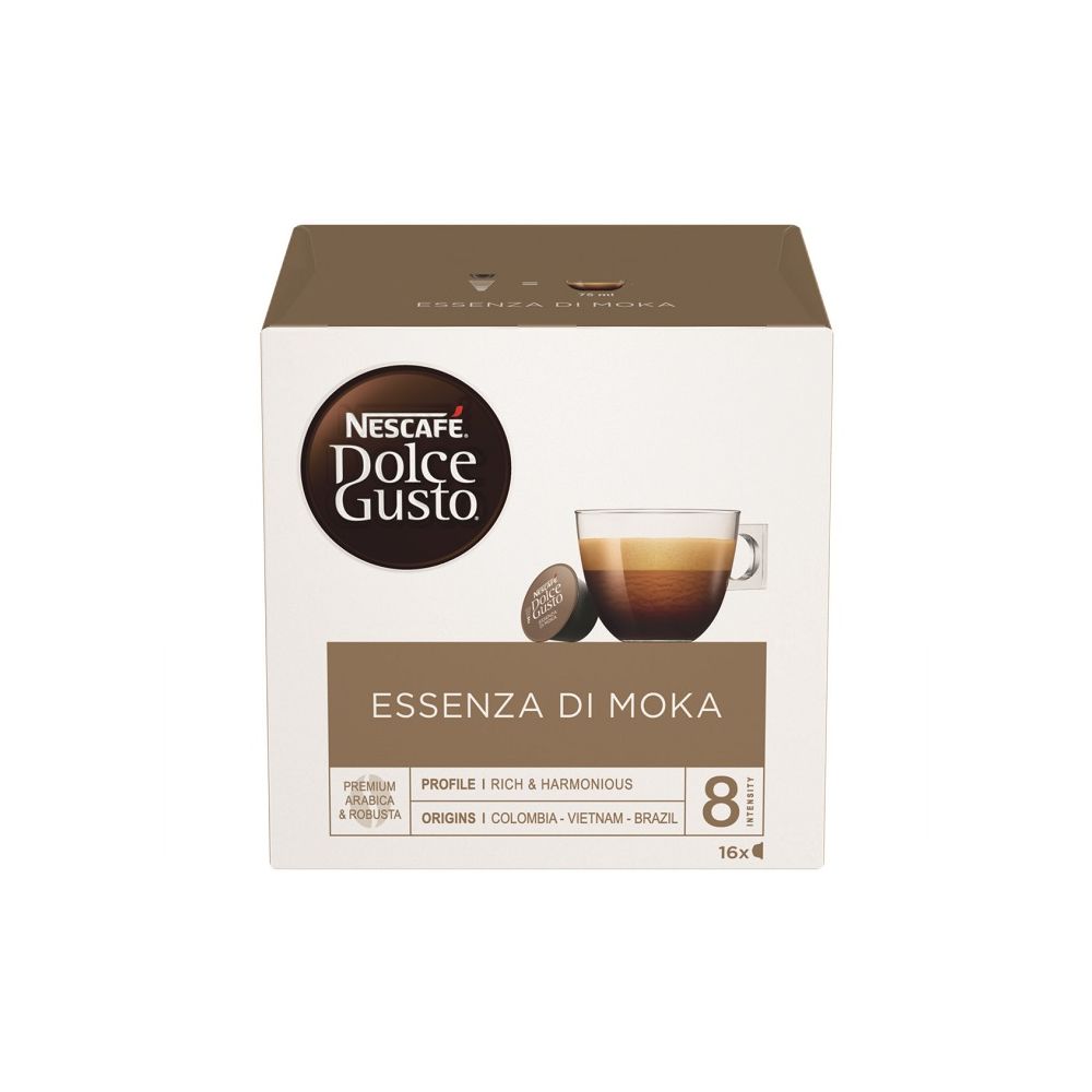 Кафе Nescafe Dolce Gusto Essenza Di Moka, капсули, кутия 16 бр. Кафе Nescafe Dolce Gusto Essenza Di Moka, капсули, кутия 16 бр.