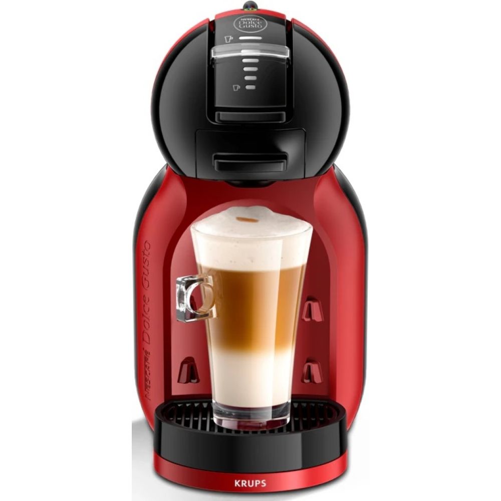 Кафемашина с капсули KRUPS, KP123H10 за NESCAFE Dolce Gusto, червена