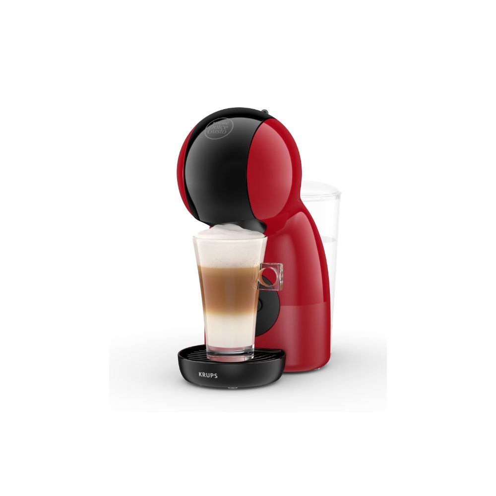 Кафемашина с капсули KRUPS Piccolo XS, KP1A3510 за NESCAFE Dolce Gusto, червена