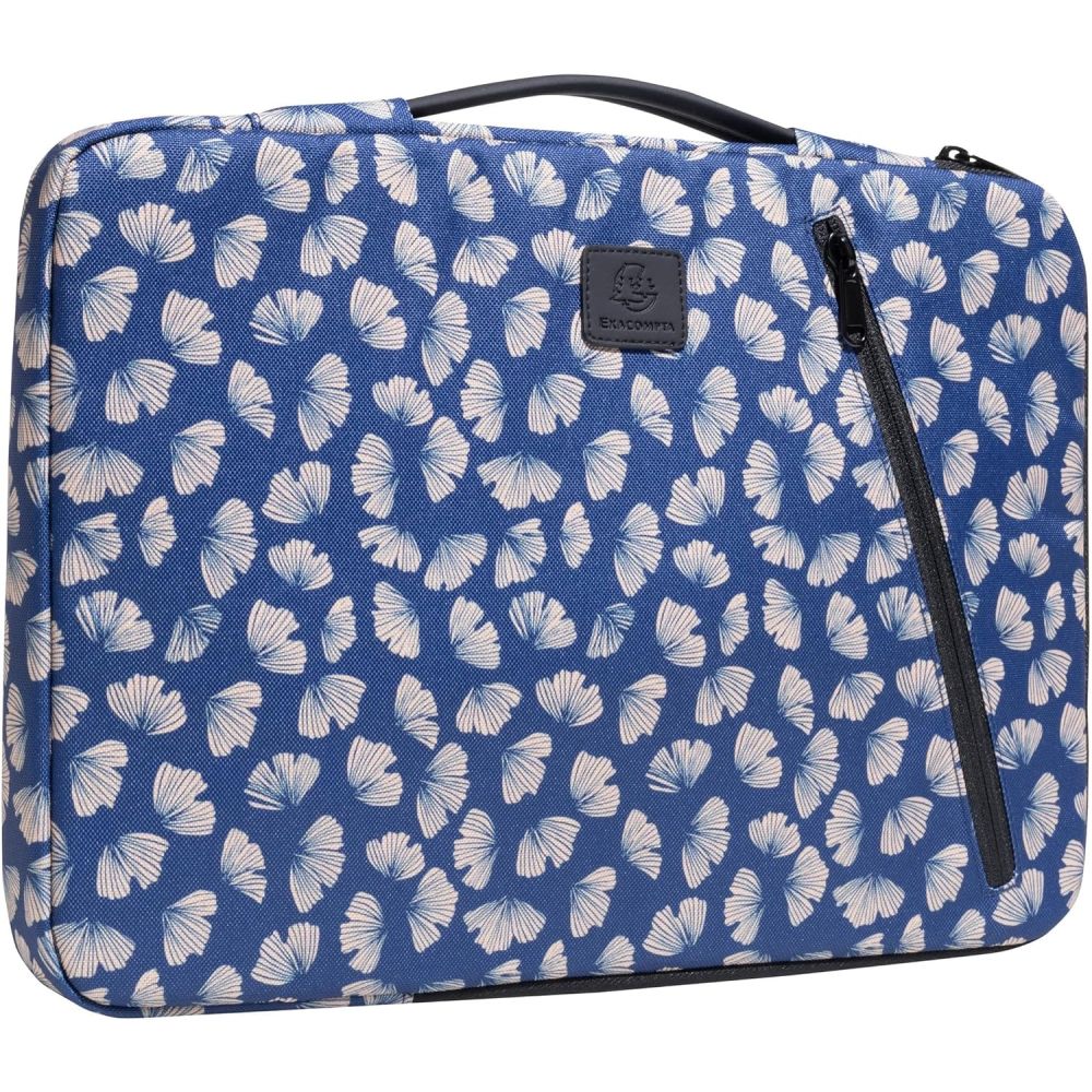 Калъф Exacompta ZEN Design, за лаптоп 13-14", с цип и дръжка, текстил RPET 600DEN, 37x28x2.5 см