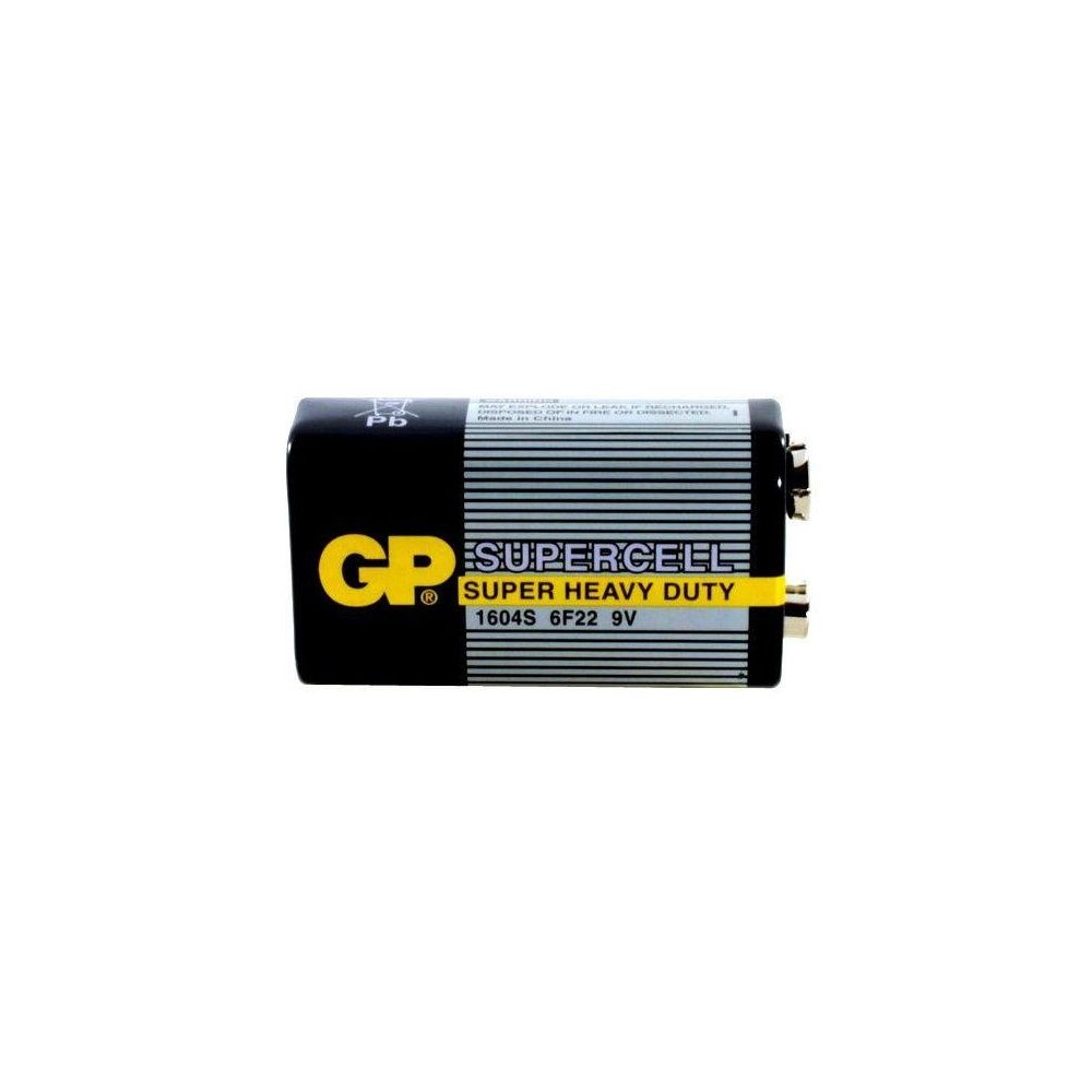 Карбонова батерия Цинк GP Supercell 1604E, 6F22, 9 V