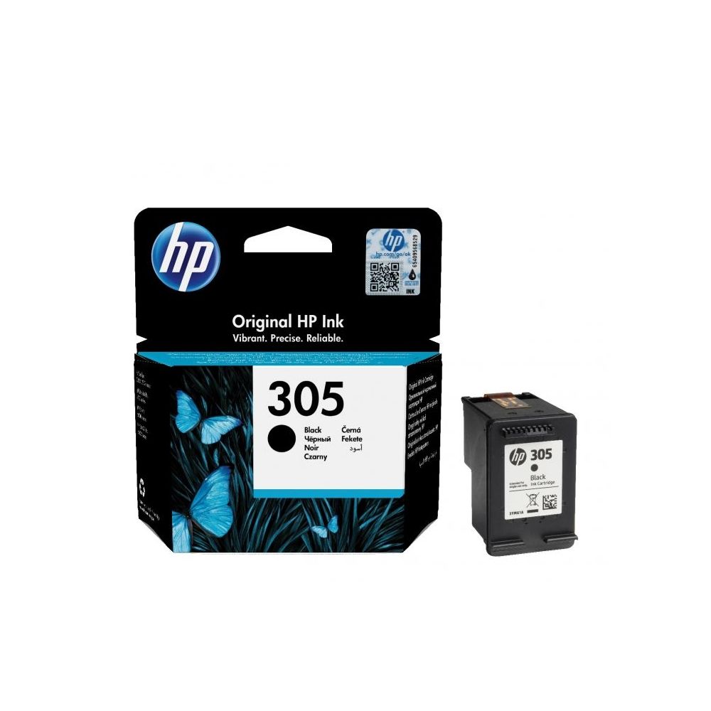 Касета с мастило HP Black 3YM61AE за DeskJet 2710/2720/4110/4120/4130/ENVY 6000 All-in-One, 120 к.