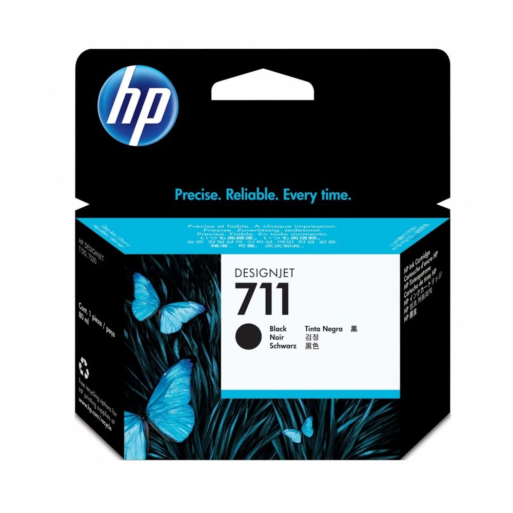Касета с мастило HP Black CZ133A за Designjet T120/T520, 80 мл.