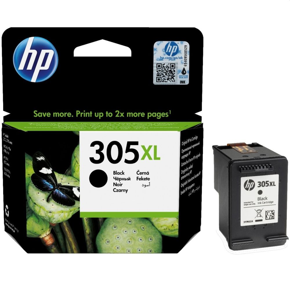 Касета с мастило HP Black XL 3YM62AE за DeskJet 2710/2720/4110/4120/4130/ENVY6000 All-in-One, 240 к.