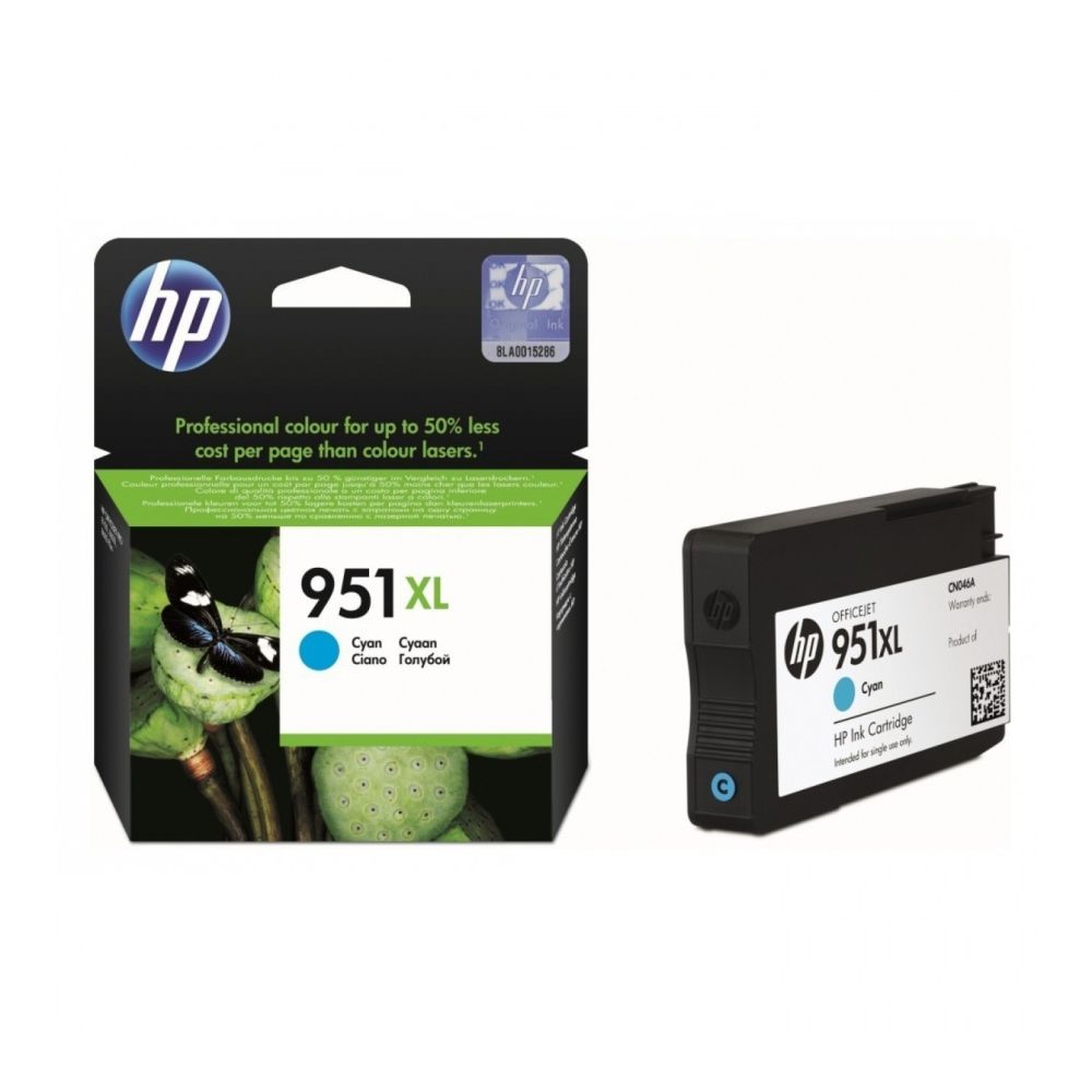 Касета с мастило HP Cyan CN046AE за Officejet Pro 8100/8600, 1500 к.