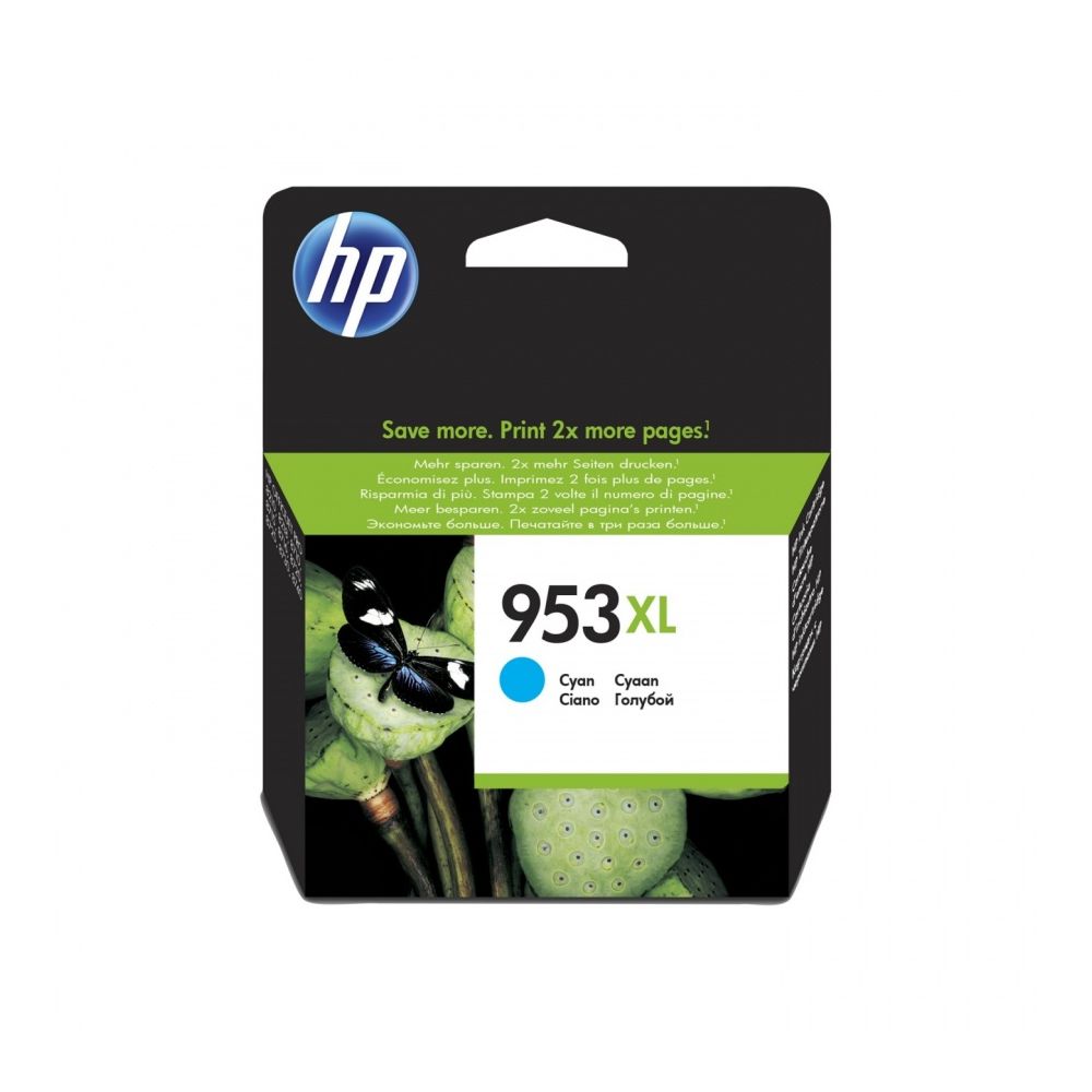 Касета с мастило HP Cyan XL F6U16AE за Officejet Pro 8210/8710/8715/8720/8725/8730/8740, 1450 к.
