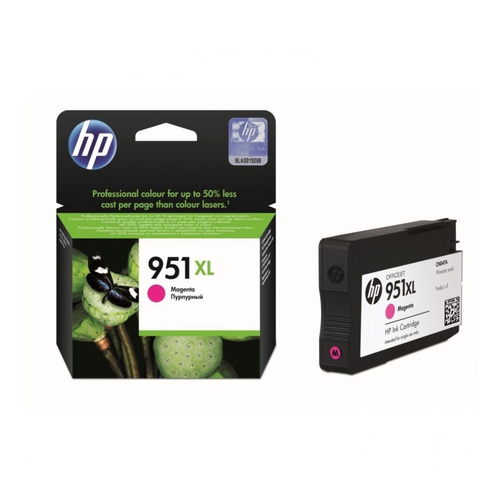 Касета с мастило HP Magenta CN047AE за Officejet Pro 8100/8600, 1500 к.