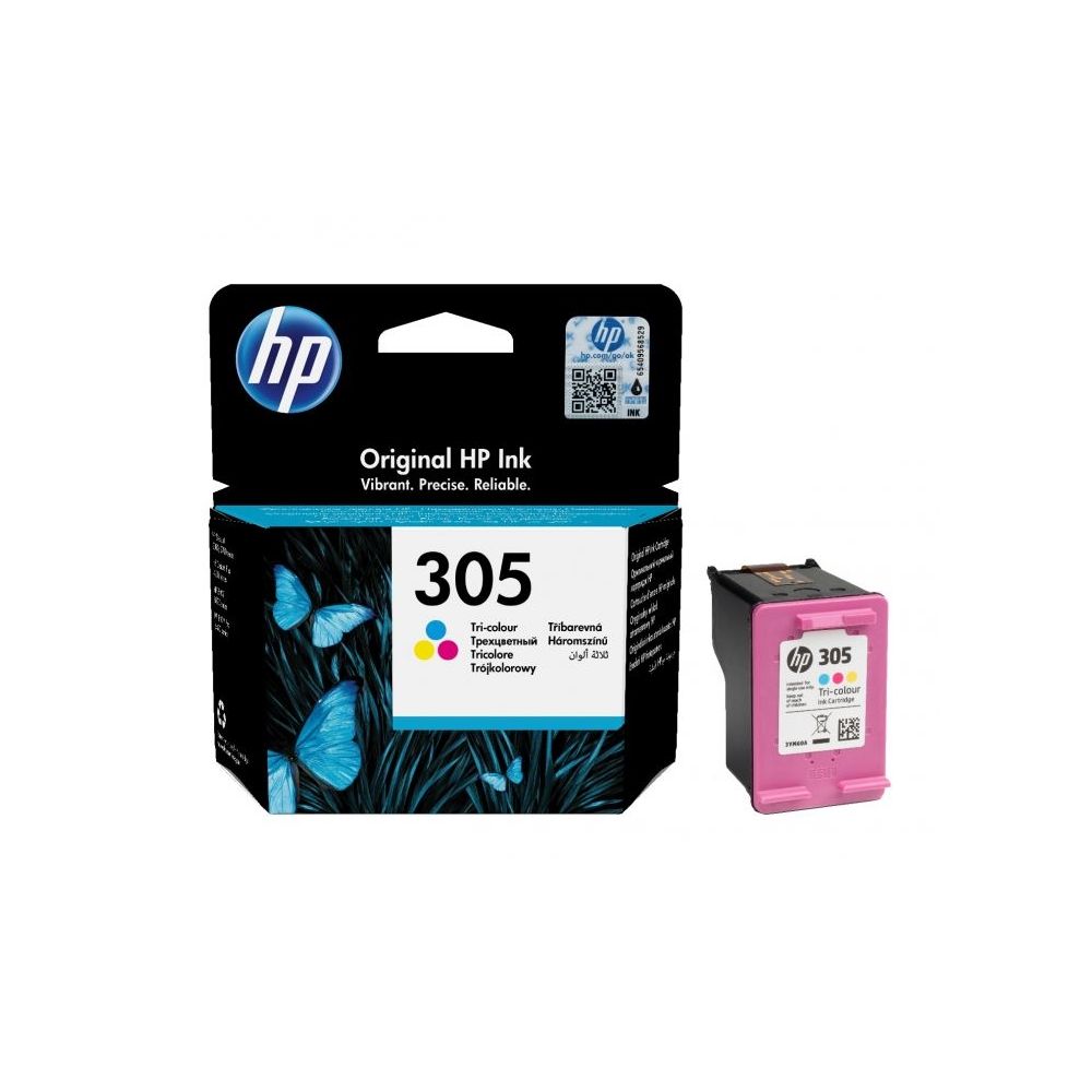 Касета с мастило HP Tri-color 3YM60AE за DeskJet 2710/2720/4110/4120/4130/ENVY 6000, 100 к.