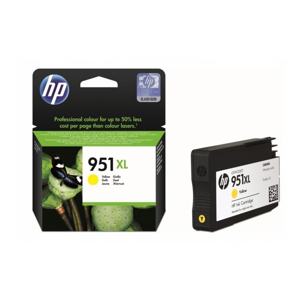 Касета с мастило HP Yellow CN048AE за Officejet Pro 8100/8600, 1500 к.