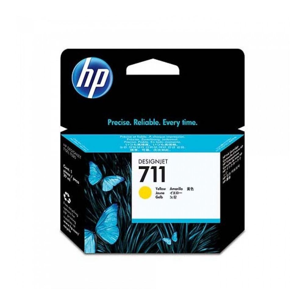 Касета с мастило HP Yellow CZ132A за Designjet T120/T520, 12 мл.