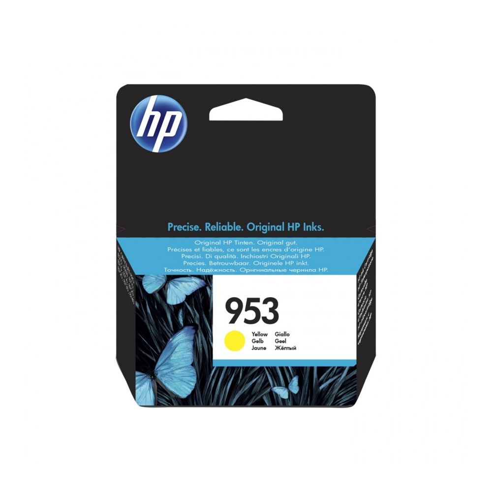 Касета с мастило HP Yellow F6U14AE за Officejet Pro 8210/8710/8715/8720/8725/8730/8740, 630 к.