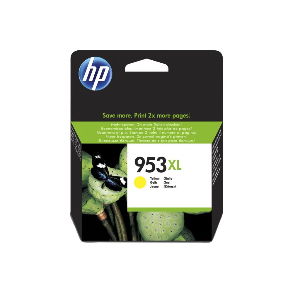 Касета с мастило HP Yellow XL F6U18AE за Officejet Pro 8210/8710/8715/8720/8725/8730/8740, 1450 к.
