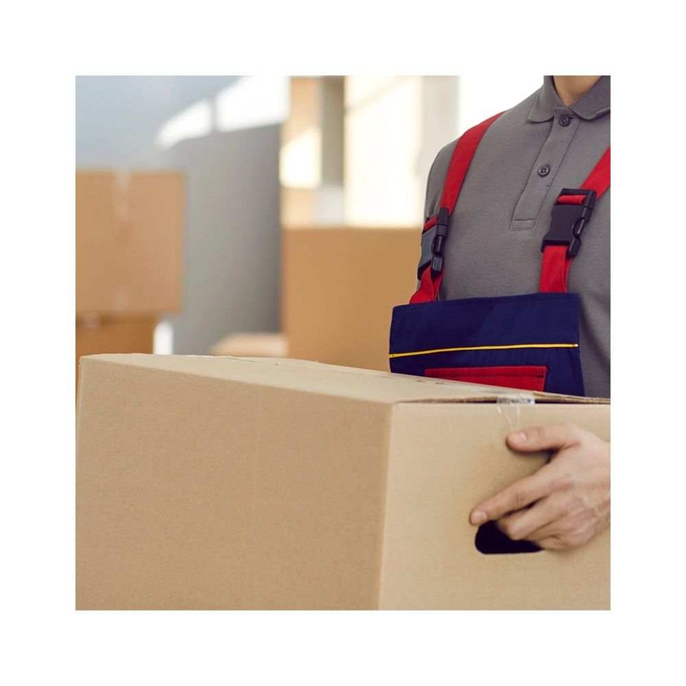 Кашон за пратки TMPD, с дръжки, 550х350х340 мм, трислойно велпапе, кафяв