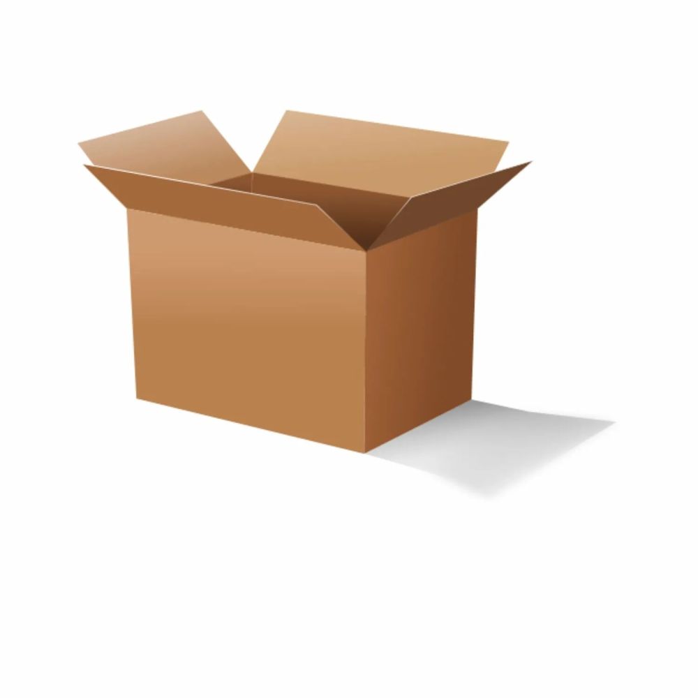 Кашон за пратки TMPD, с горно отваряне, 320x260x150 мм, трислойно велпапе, кафяв