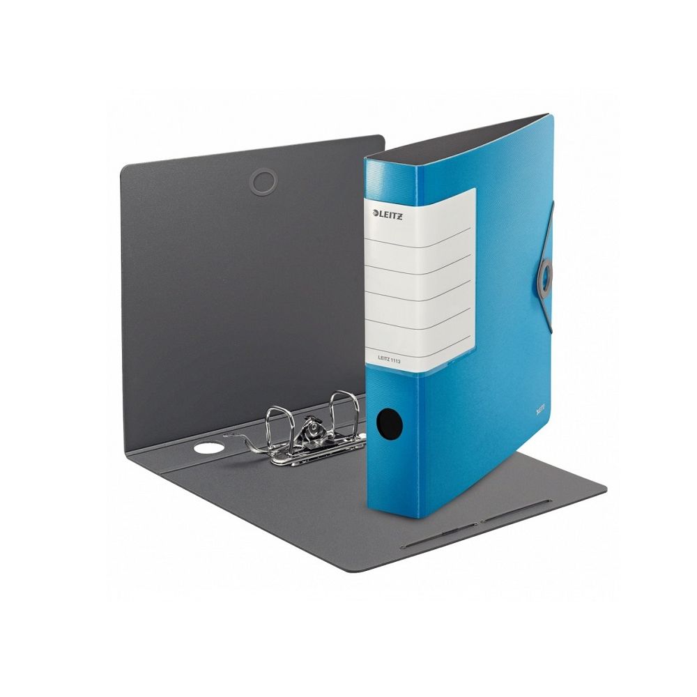 Класьор с ластик LEITZ Solid, Polyfoam 2.8 мм, A4, 62 мм, син