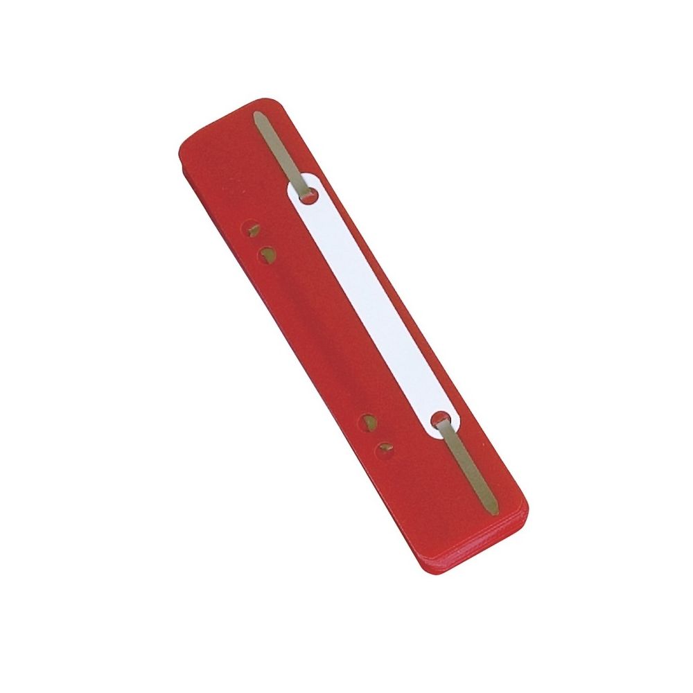 Клема за архивиране на документи DONAU, 150х34 мм, PP, червена, 25 бр.