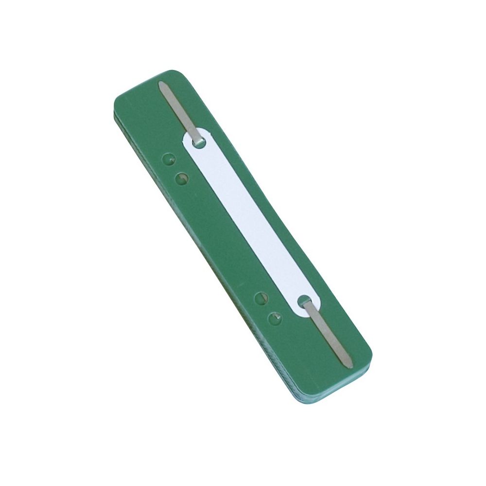 Клема за архивиране на документи DONAU, 150х34 мм, PP, зелена, 25 бр.