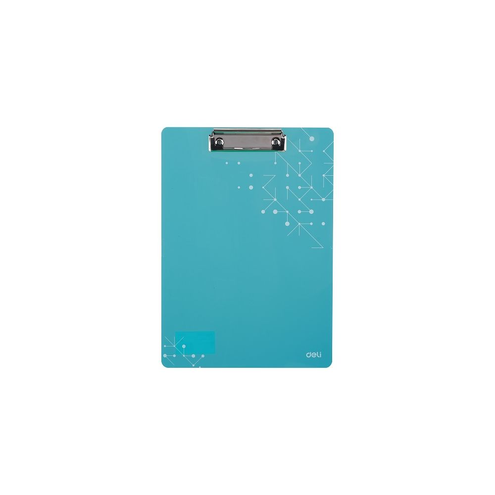 Клипборд Deli AURORA, EF75632, A4, PP, син