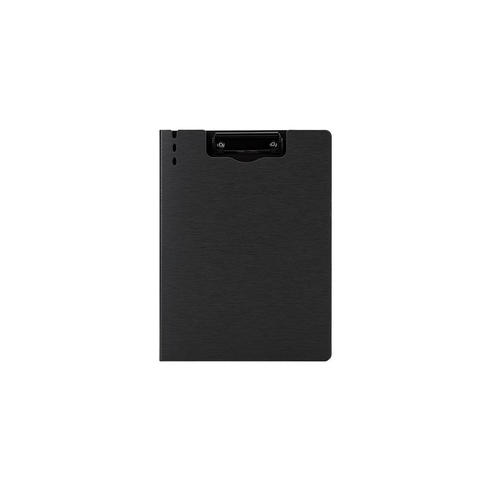 Клипборд с капак Deli, 64513, A4, Foam PP, тъмносив