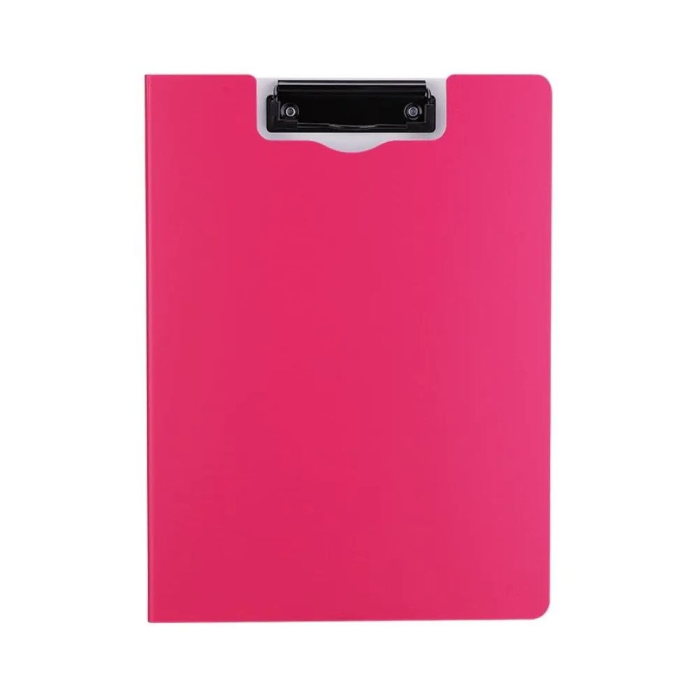 Клипборд с капак Deli Rio, EF75002, A4, Foam PP, цикламен