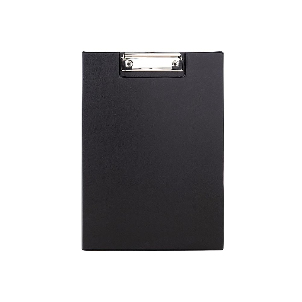 Клипборд с капак Deli Start E38154B, A4, картон, покрит с РР, черен