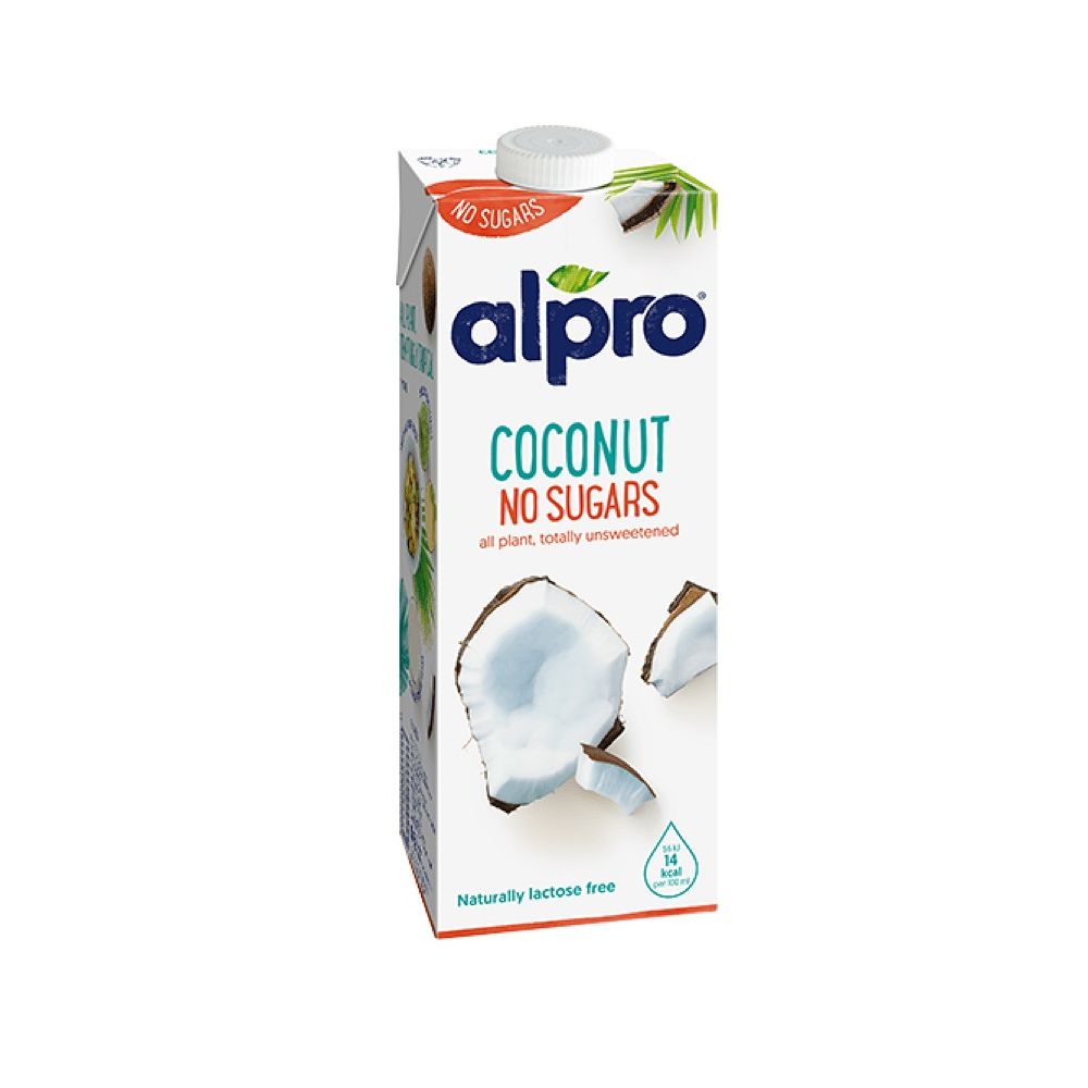 Кокосова напитка Alpro Coco NO SUGARS, без лактоза, 100% растителна основа, UHT, 1 л
