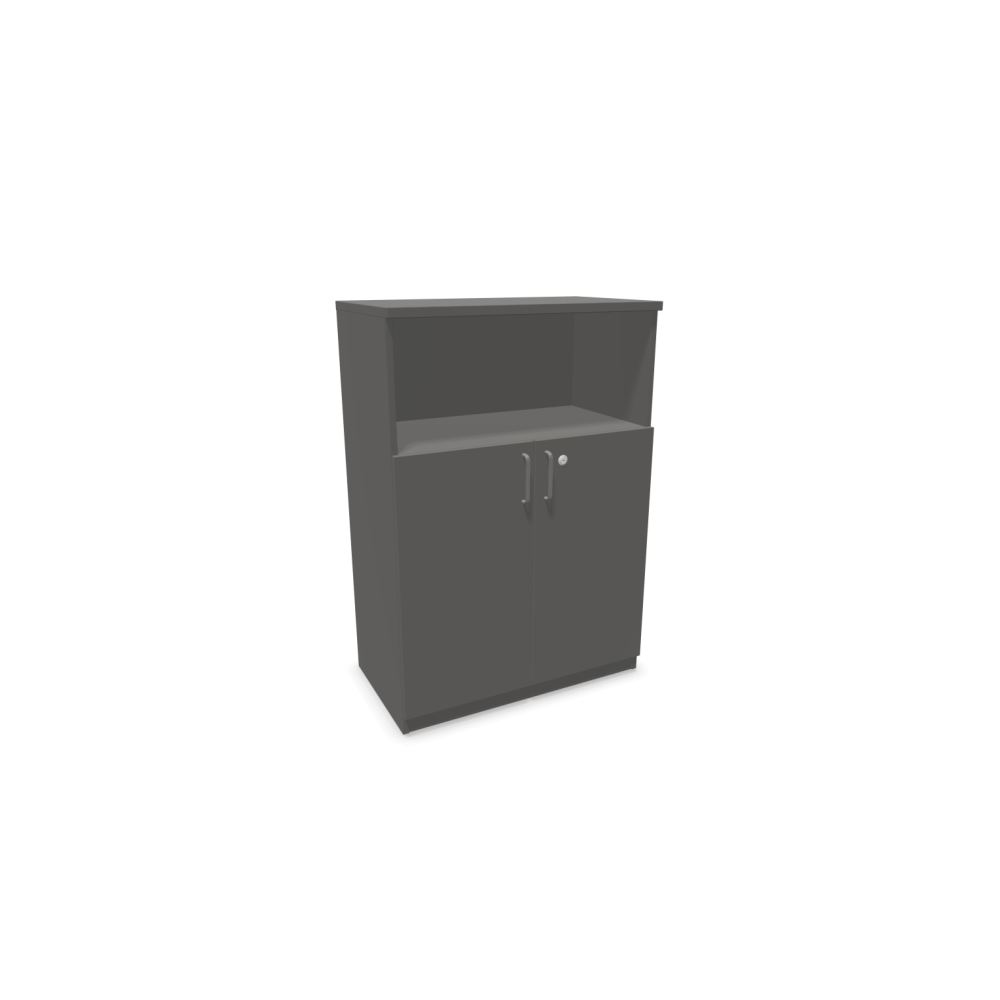 Комбиниран шкаф Easy Space с врати, 800х445х1155 мм, корпус 25 мм/врати 18 мм, ПДЧ с MFC