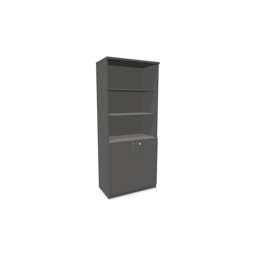 Комбиниран шкаф Easy Space с врати, 800х445х1895 мм, корпус 25 мм/врати 18 мм, ПДЧ с MFC