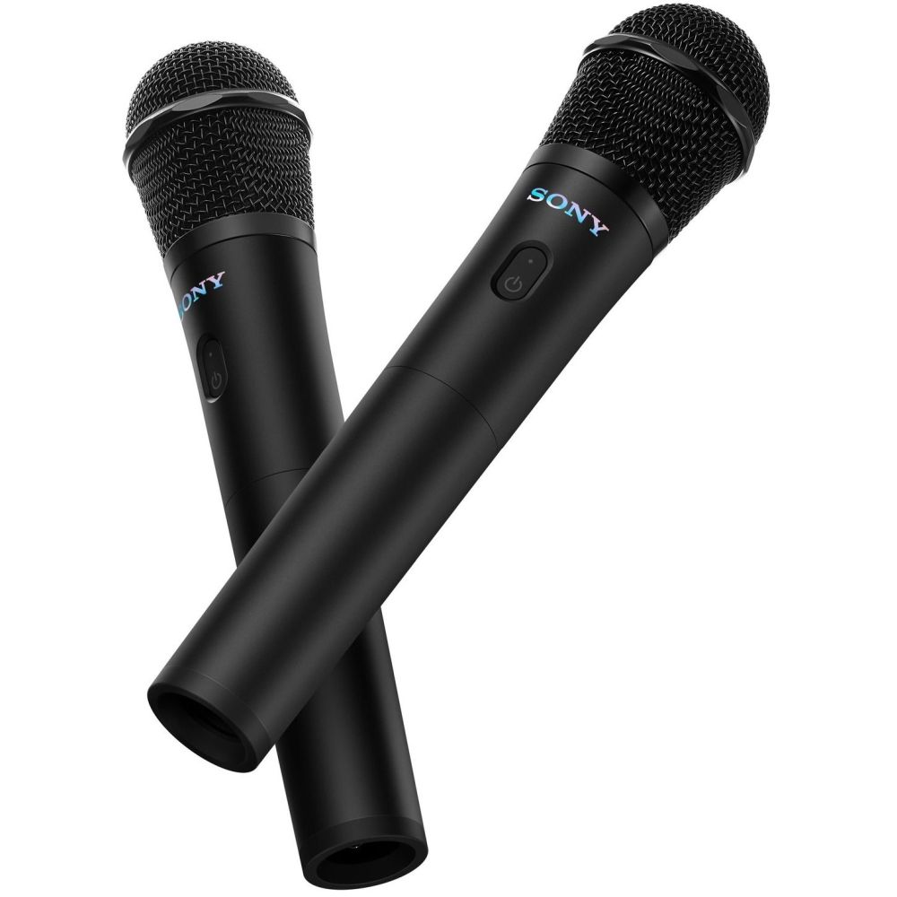 Комплект безжични микрофони Sony ULTMIC1 с приемник, Duet Assist, черен