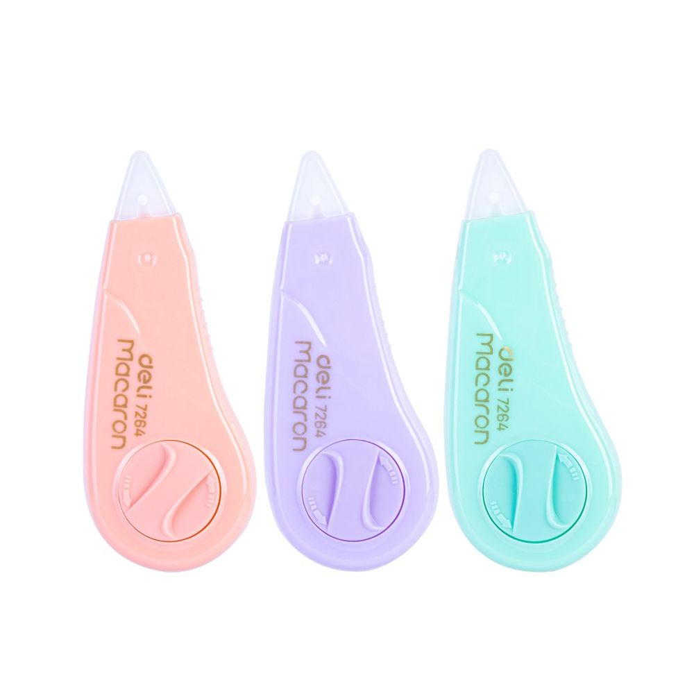 Коректор лента Deli Macaron E7264, 5 мм х 5 м