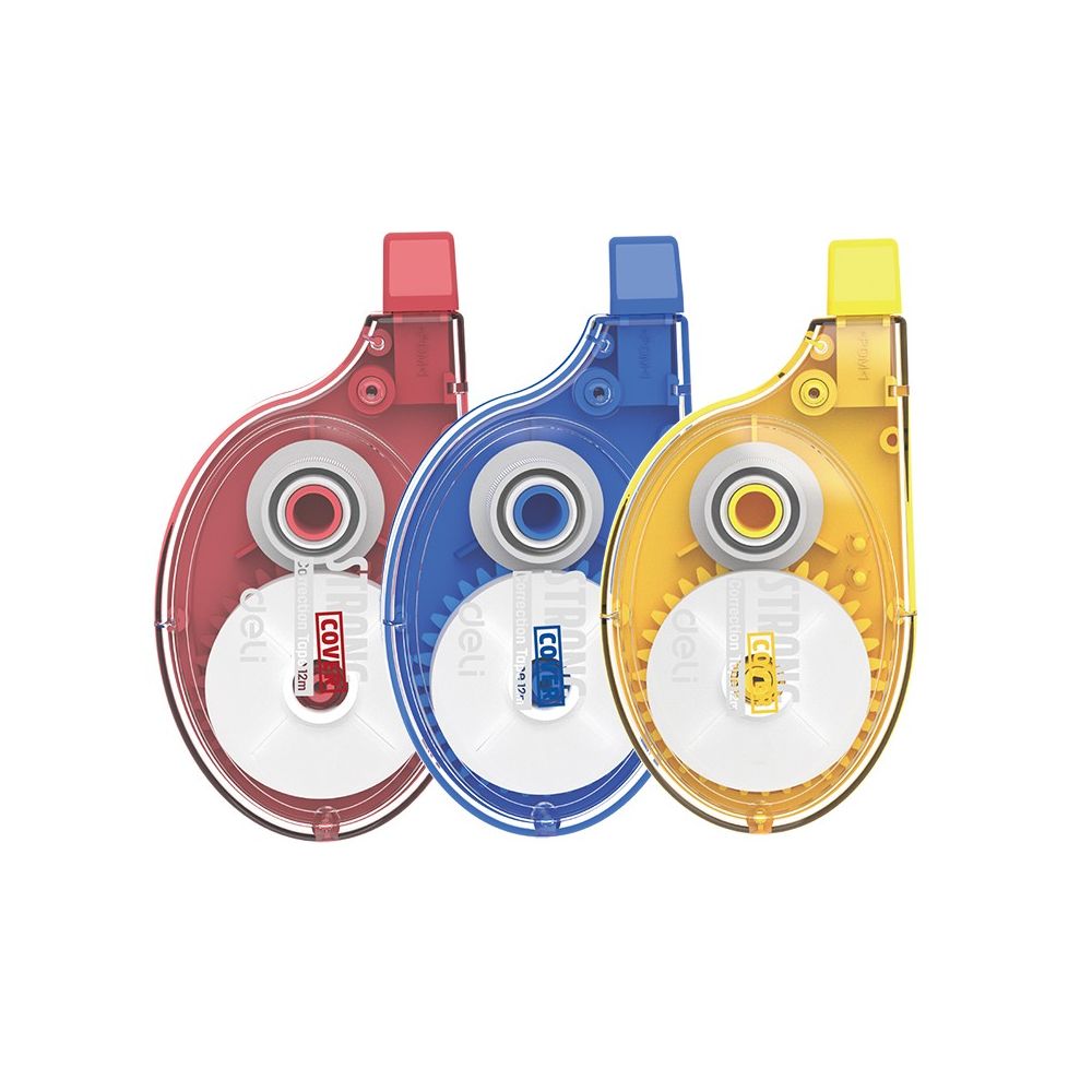 Коректор лента Deli Strong Cover EH376, 5 мм х 12 м