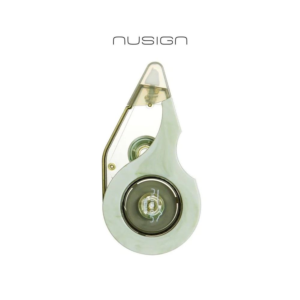 Коректор лента Nusign Natural Fluids ENS157C, 5 мм х 12 м, зелен