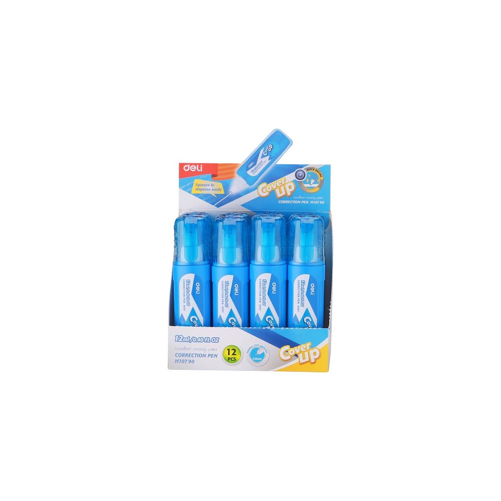 Коректор писалка Deli Cover UP EH10790, 12 мл