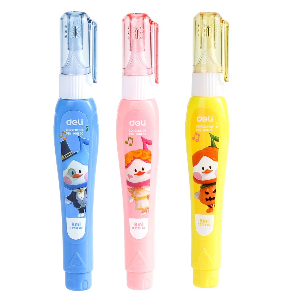 Коректор писалка Deli Little Singer EH10100, 8 мл