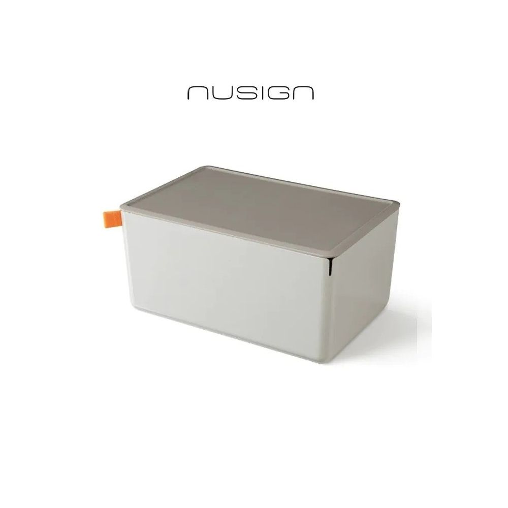 Кутия за съхранение Nusign Classic ENS130-5, с капак, 7.2 л, 317х212х153 мм, сива Кутия за съхранение Nusign Classic ENS130-5, с капак, 7.2 л, 317х212х153 мм, сива