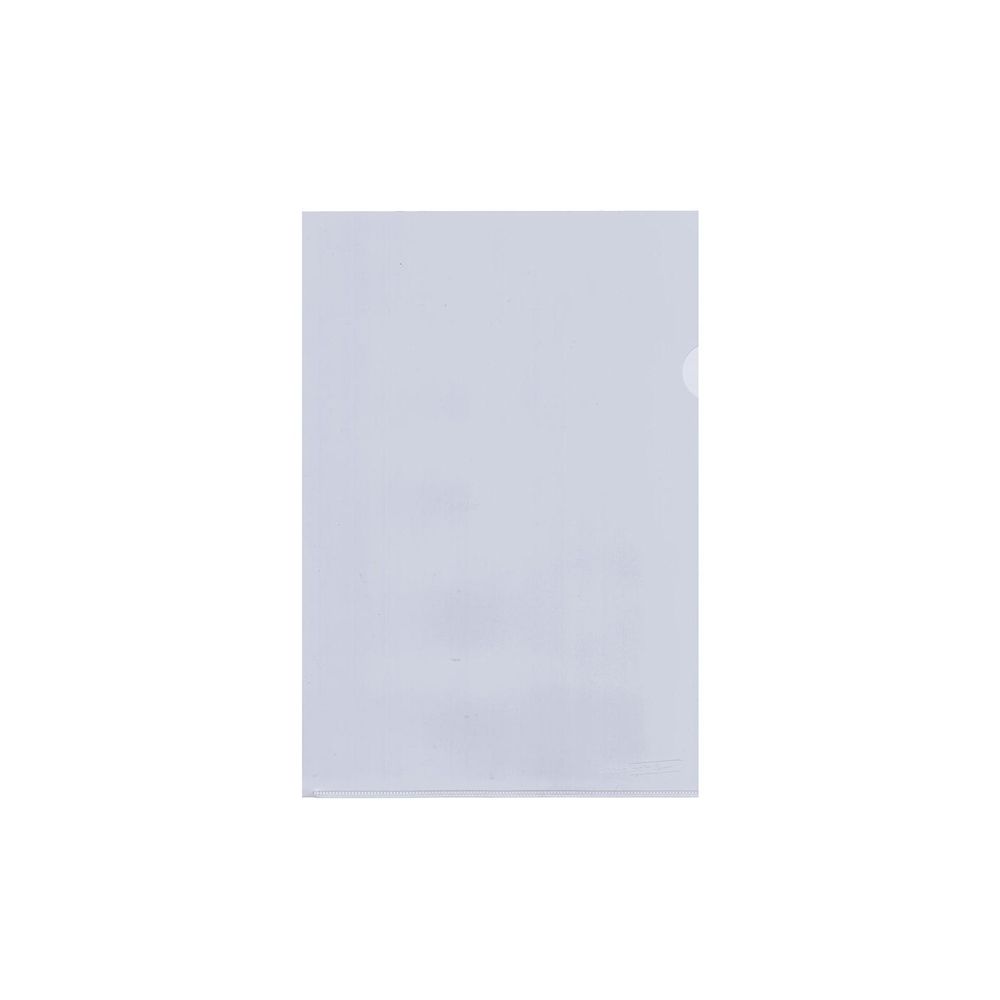 L-образен джоб flexoffice, 355х240 мм, A4+, РР 180 mic, кристал, безцветен