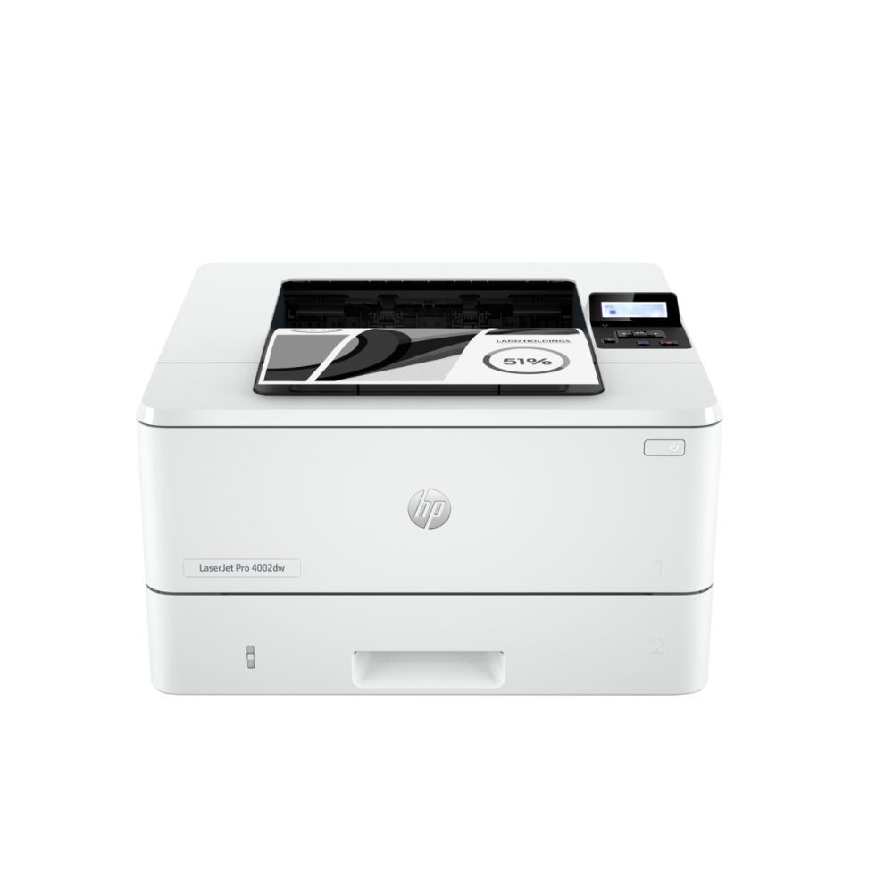 Лазерен принтер HP LaserJet Pro 4002dw, безжичен, монохромен, А4