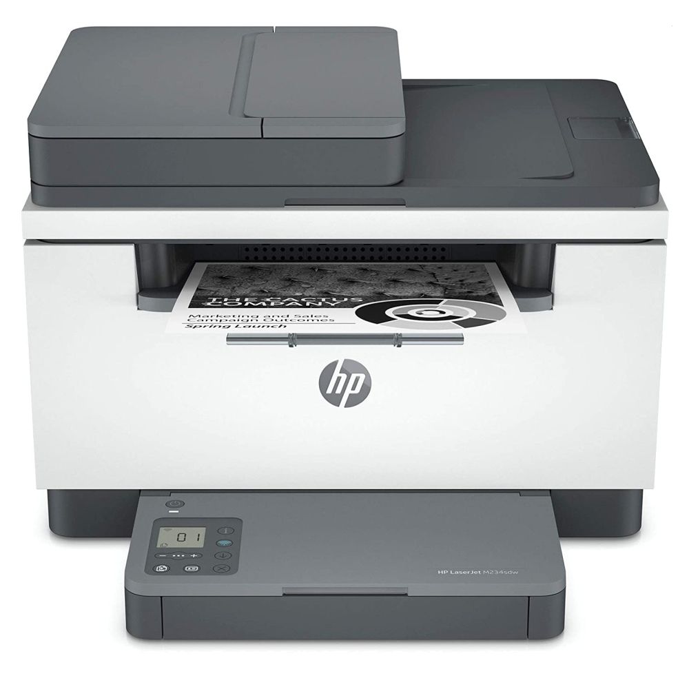 Лазерно мултифункционално устроство HP LaserJet MFP M234sdw Trad, безжично, монохромно, А4
