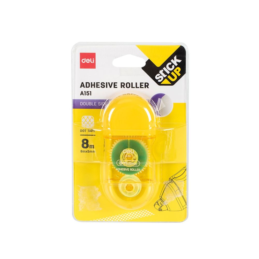 Лепило ролер Deli Stick Up, EА151, 5 мм х 8 м, блистер