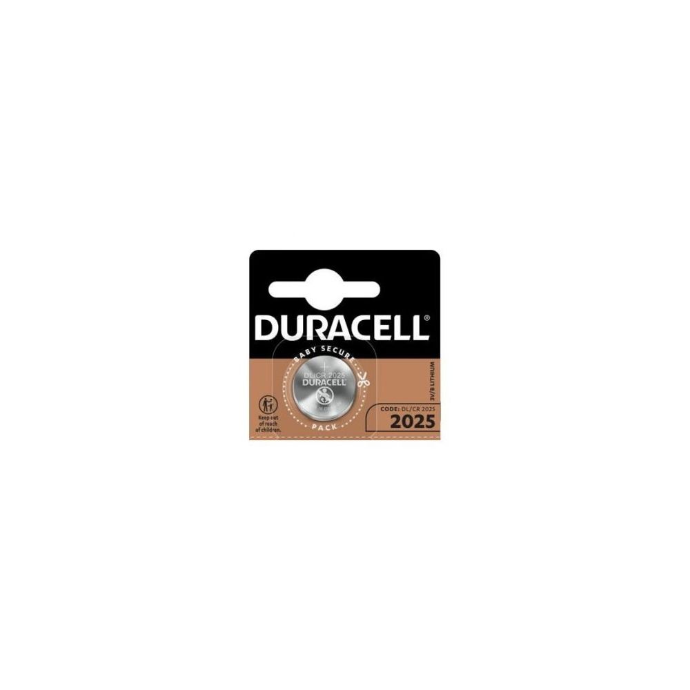 Литиева батерия Duracell, бутонна, CR2025, 3V Литиева батерия Duracell, бутонна, CR2025, 3V