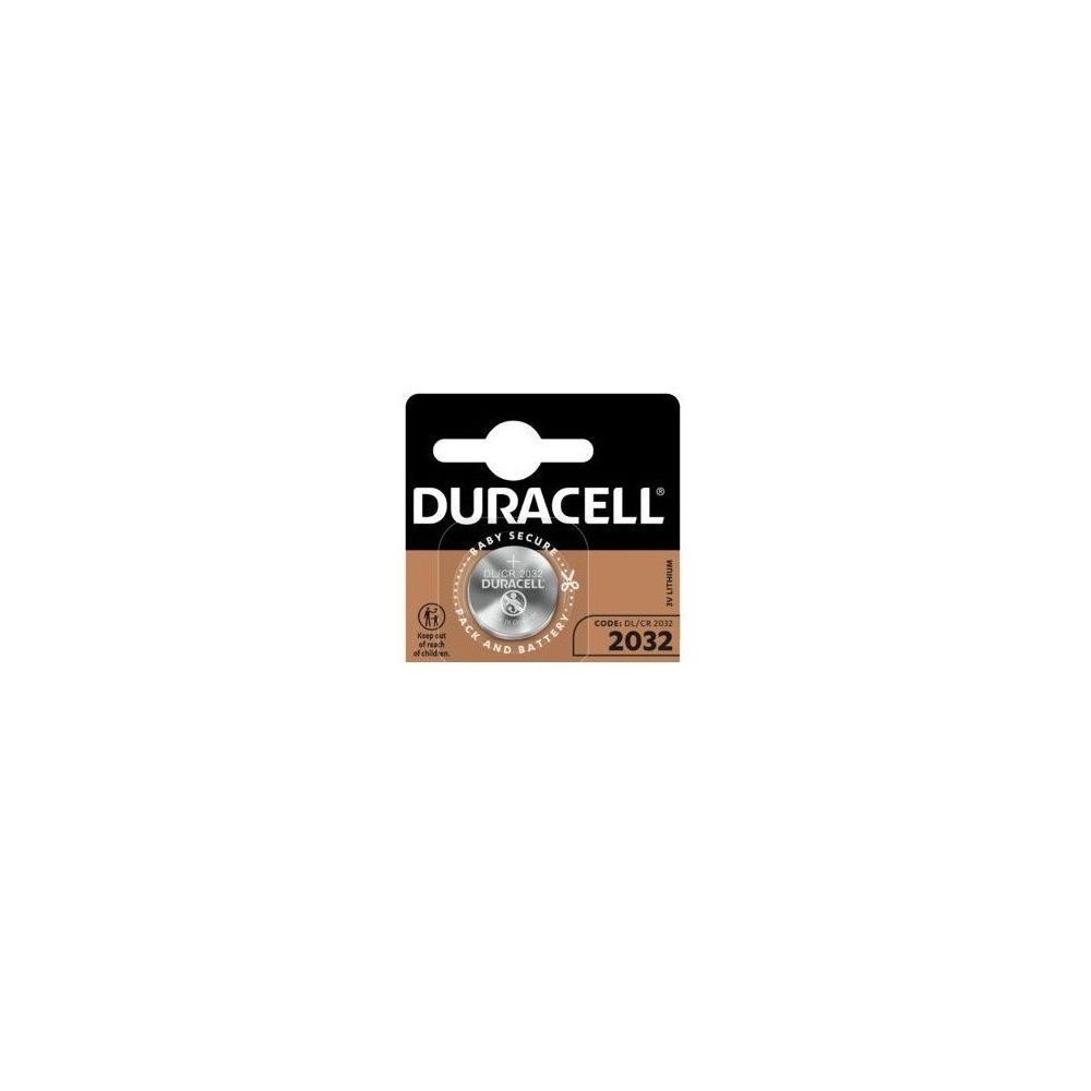 Литиева батерия Duracell, бутонна, CR2032, 3V