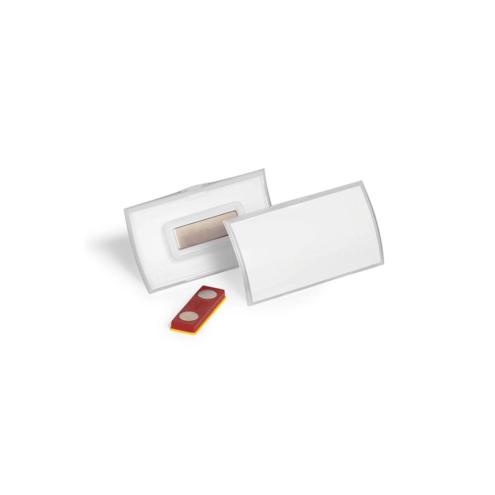 Магнитен бадж Durable, 40х75мм