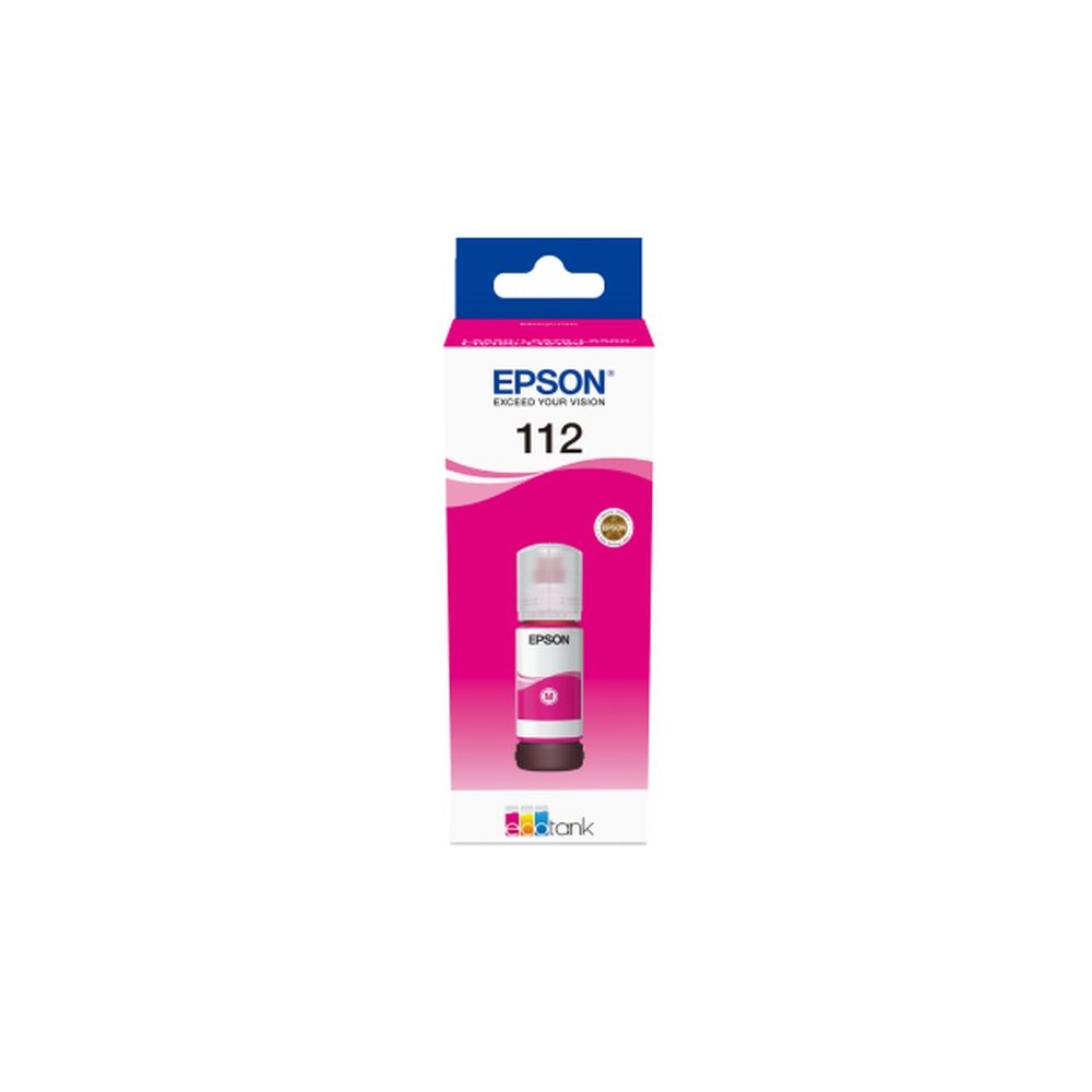 Мастилена бутилка Epson Magenta 112 за L6580/EcoTank M15140/L6570/L6550/L15160/L15150/L11160,6000 к.