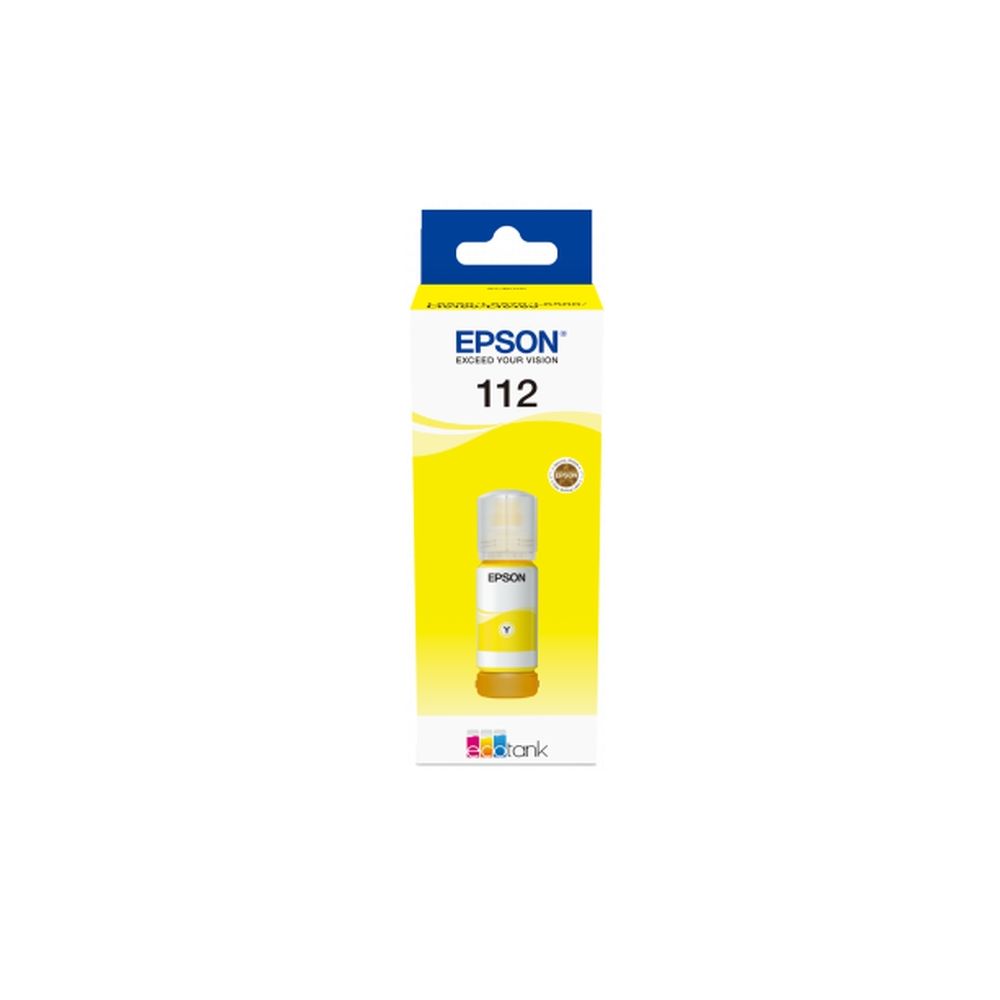Мастилена бутилка Epson Yellow 112 за L6580/EcoTank M15140/L6570/L6550/L15160/L15150/L11160, 6000 к.