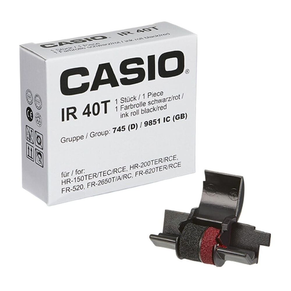 Мастилена ролка Casio IR-40T за печатащ калкулатор Casio HR-150TER